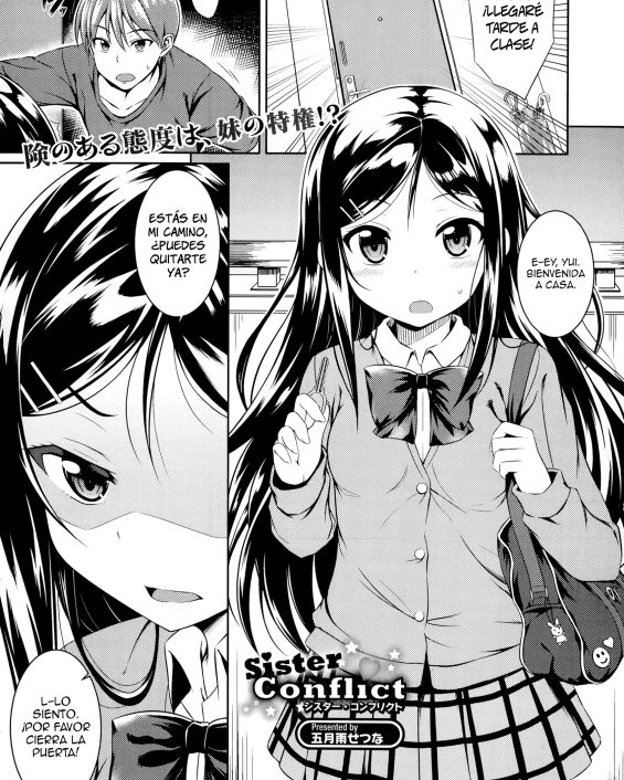 Revistas xxx, COMIC Europa xxx, Sister Conflict (COMIC Europa 2014-07), pagina 1