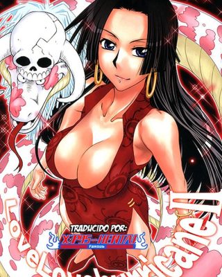 Doujinshi en español de Boa Hancock, Monkey D. Luffy de One Piece