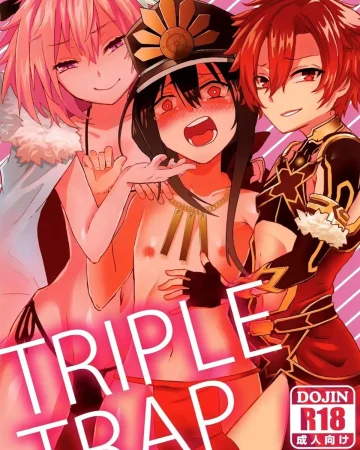 Fate/Grand Order xxx, Alexander xxx, Astolfo xxx, Nobukatsu Oda xxx, TRIPLE TRAP (Fate/Grand Order), pagina 1
