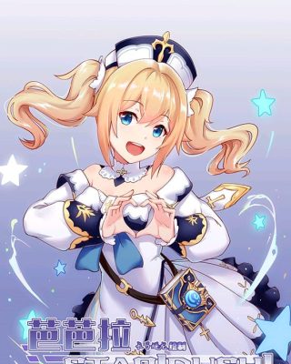 Doujinshi en español de Aether, Barbara Pegg de Genshin Impact