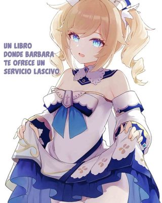 Doujinshi en español de Barbara Pegg de Genshin Impact