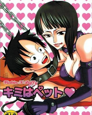 Doujinshi en español de Monkey D. Luffy, Nico Robin de One Piece