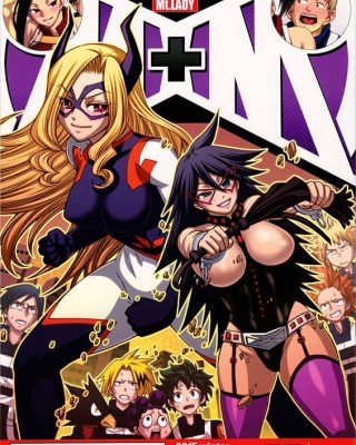 Doujinshi en español de Denki Kaminari, Izuku Midoriya, Momo Yaoyorozu, Mount Lady, Nemuri Kayama, Tenya Iida, Tooru Hagakure de My Hero Academia | Boku No Hero Academia