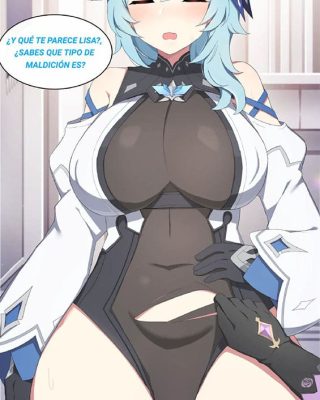 Doujinshi en español de Eula Lawrence de Genshin Impact
