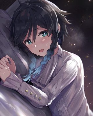 Doujinshi en español de Aether, Venti de Genshin Impact