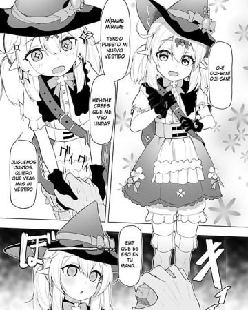 Atarashii Oyoufuku de Asobi Chirakasu Klee (Genshin Impact) xxx comics manga porno doujin hentai español sexo