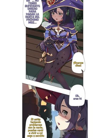 Mona Manga (Genshin Impact) xxx comics manga porno doujin hentai español sexo