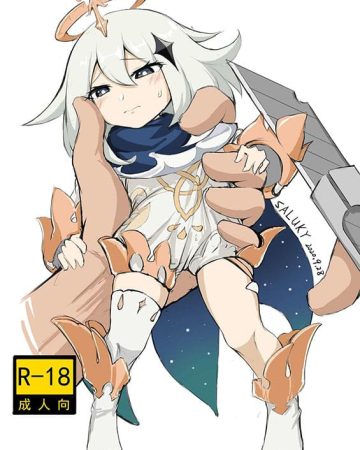 Paimonahole (Genshin Impact) xxx comics manga porno doujin hentai español sexo