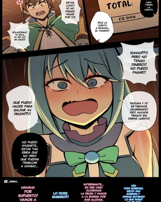 aquas debt kono subarashii sekai ni syukufuku o