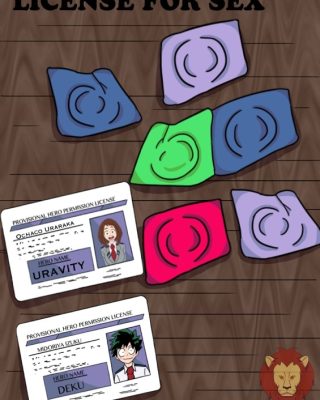 license for sex boku no hero academia 1