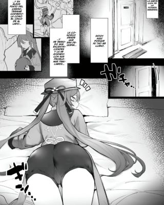 Doujinshi en español de Hu Tao de Genshin Impact