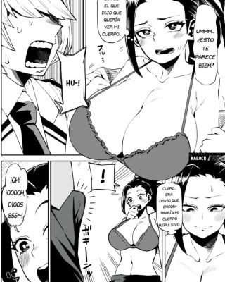 Doujinshi en español de Momo Yaoyorozu de My Hero Academia | Boku No Hero Academia
