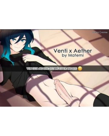 venti x aether genshin impact