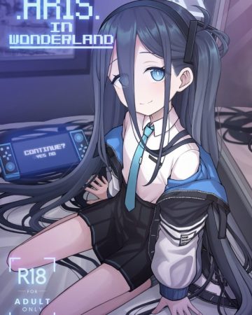 aris in wonderland blue archive 1