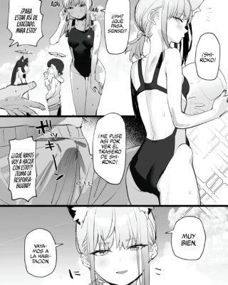 mizugi shiroko ero manga blue archive 1