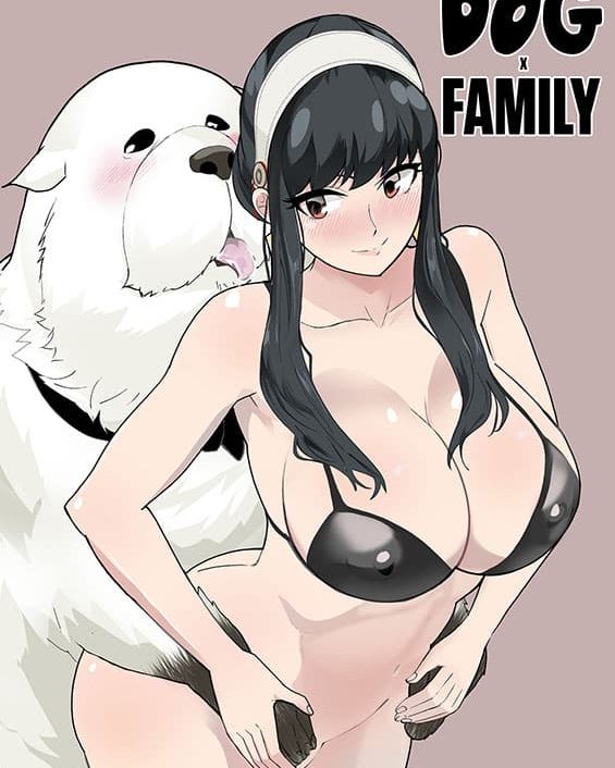 Doujinshi en español de Bond Forger, Yor Forger de Spy x Family
