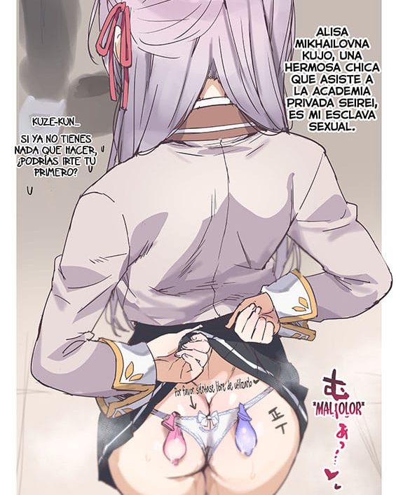 Doujinshi en español de Alisa Mikhailovna Kujou de Tokidoki Bosotto Russia-go de Dereru Tonari no Alya-san