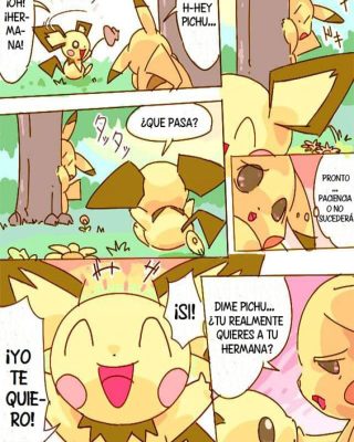 Doujinshi en español de Pichu, Pikachu de Pokemon | Pocket Monsters