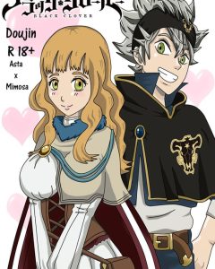 Doujinshi en español de Asta, Mimosa Vermillion de Black Clover