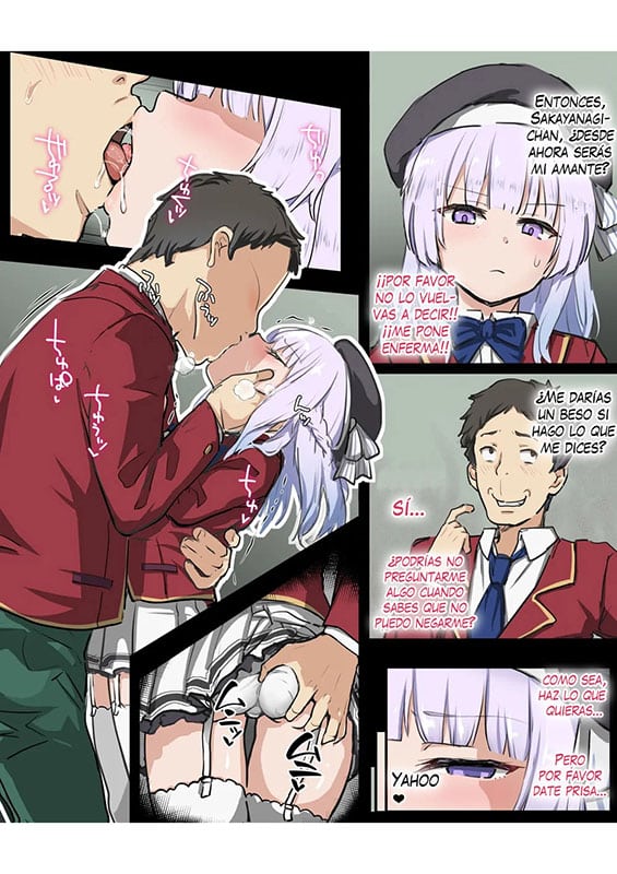 sakayanagi ntr manga youkoso jitsuryoku shijou shugi no kyoushitsu e copia