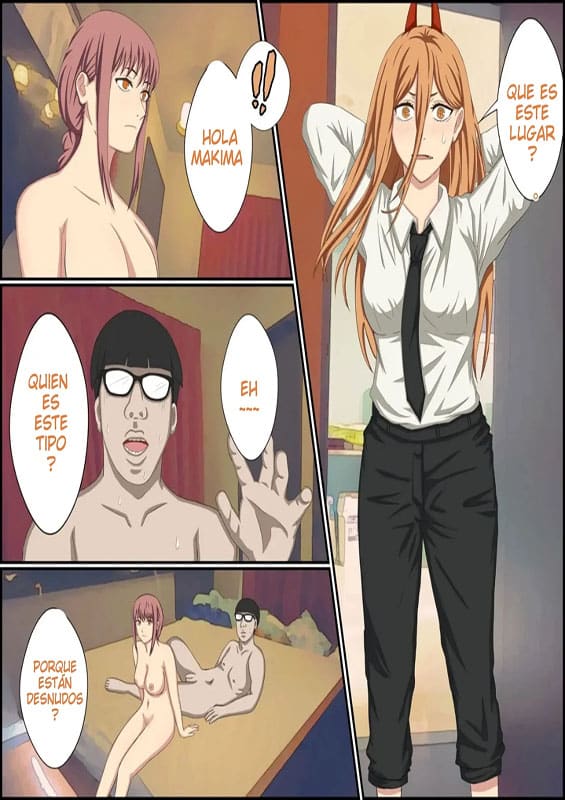 anime chara to seckle dekiru appli power hen chainsaw man copia