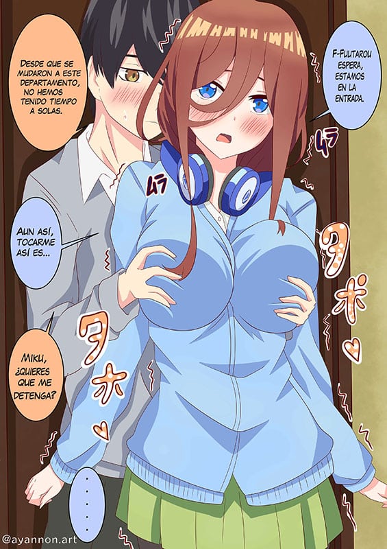 nuestro ansiado tiempo a solas gotoubun no hanayome copia