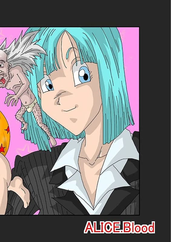 sennou kyouikushitsu bulma hen dragon ball z copia