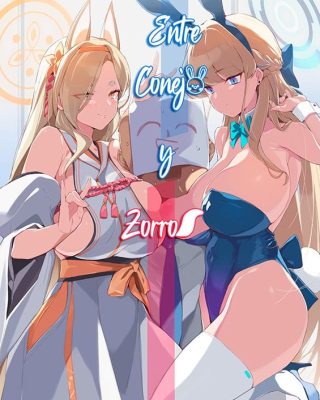 usagi to kitsune no aida de blue archive copia