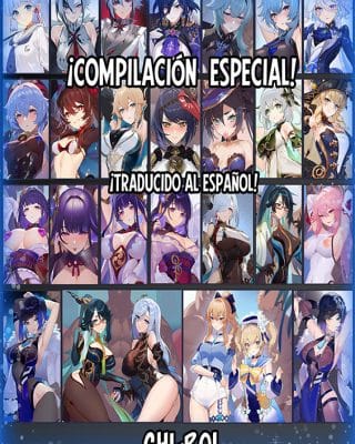 Doujinshi en español de Arlecchino, Ayaka Kamisato, Barbara Pegg, Clorinde, Eula Lawrence, Focalors | Lady Furina, Ganyu, Hu Tao, Jean Gunnhildr, Mona, Nahida, Navia Caspar, Raiden Shogun, Shenhe, Xianyun | Cloud Retainer, Yae Miko, Yelan de Genshin Impact