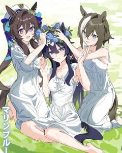 Doujinshi en español de Cheval Grand, Verxina, Vivlos de Uma Musume Pretty Derby