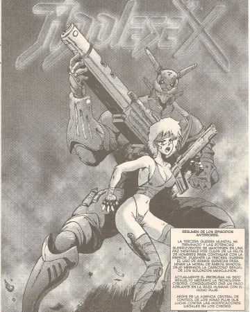 Appleseed xxx, Briareos Hecatonchires xxx, Deunan Knute xxx, Applesex (Appleseed), pagina 1