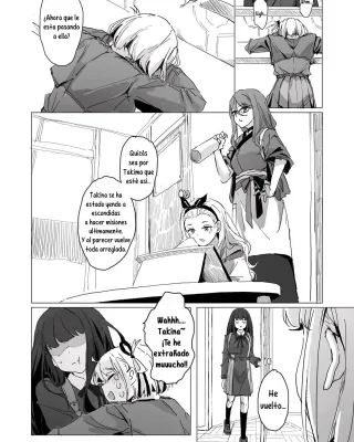 Doujinshi en español de Chisato Nishikigi, Takina Inoue de Lycoris Recoil