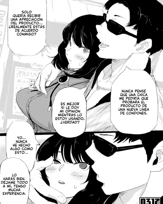 Asoko De Hataraku Musubu-san xxx, condomusubu (Asoko de Hataraku Musubu-san), pagina 1