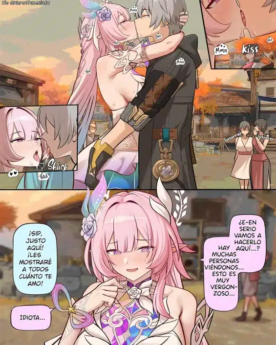 Honkai: Star Rail xxx, Caelus xxx, Cyrene xxx, Cyrene Short comic (Honkai: Star Rail), pagina 1