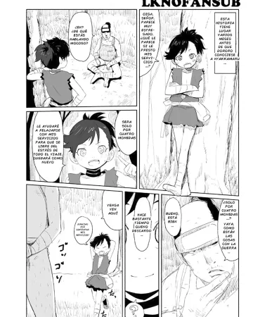 Dororo xxx, Dororo xxx, Dororo Rakugaki Echi Manga (Dororo), pagina 1