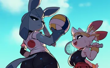 Pokemon | Pocket Monsters xxx, Glaceon xxx, Scorbunny xxx, Double Team (Pokemon), pagina 1