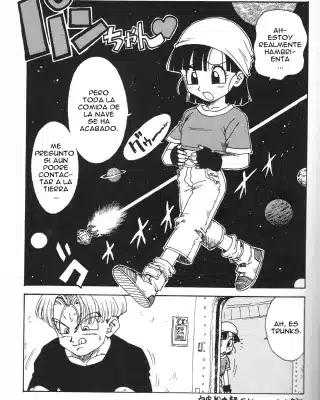 Doujinshi en español de Pan, Trunks Briefs de Dragon Ball Gt