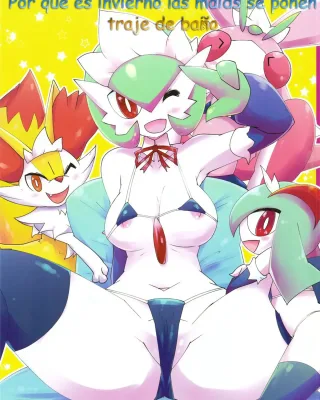 Doujinshi en español de Braixen, Delphox, Gardevoir, Kirlia, Mawile de Pokemon | Pocket Monsters