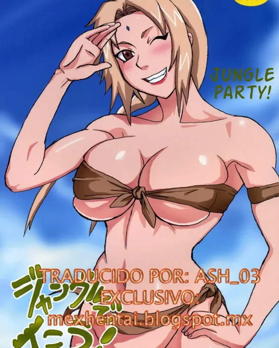 NARUTO xxx, Naruto Uzumaki xxx, Tsunade xxx, Jungle de Ikou! (Naruto), pagina 1