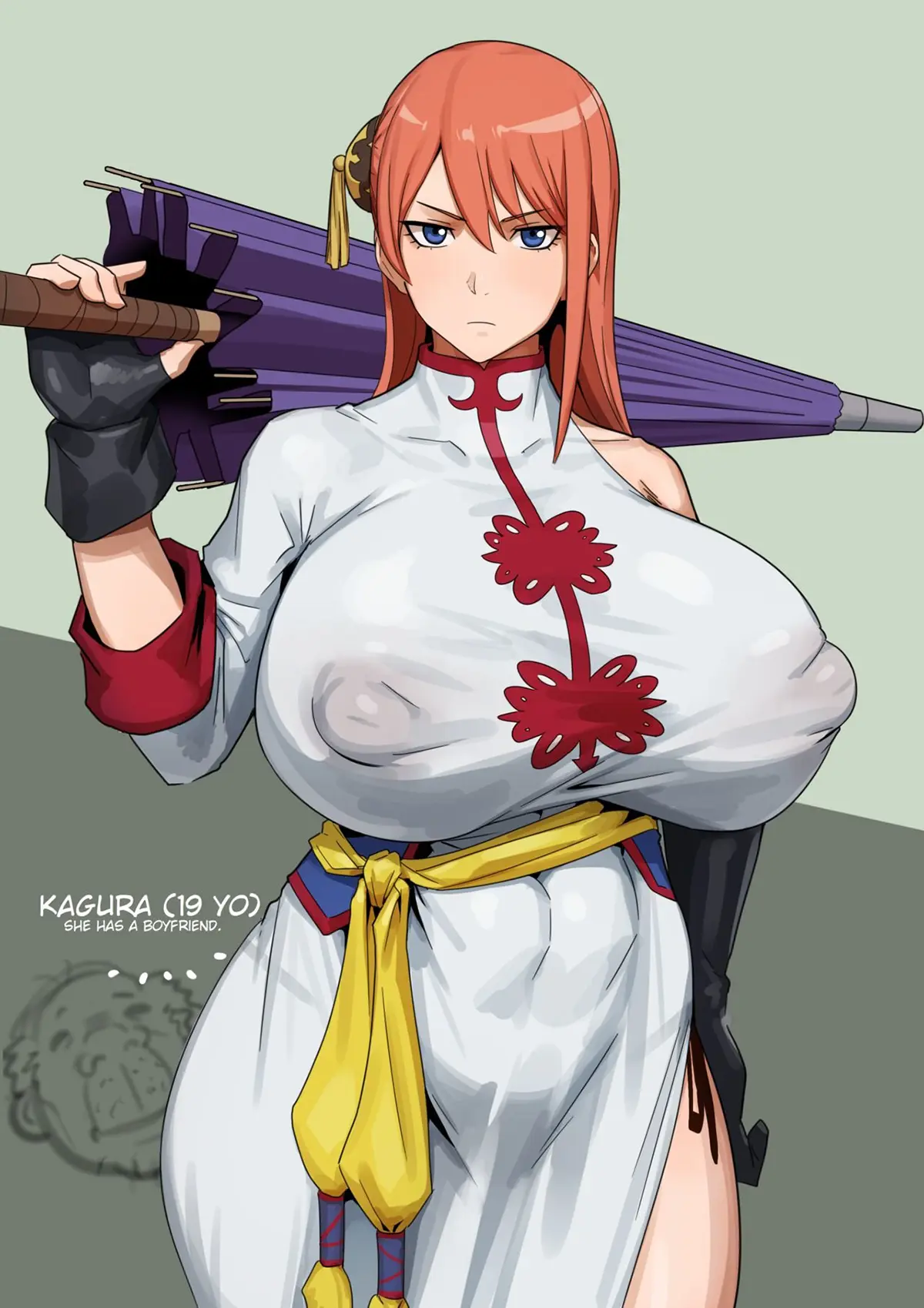 Gintama xxx, Kagura xxx, Kagura and Teresa (Gintama), pagina 1
