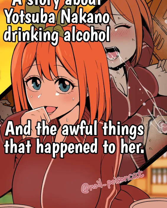 Gotoubun No Hanayome | The Quintessential Quintuplets xxx, Yotsuba Nakano xxx, Nakano Yotsuba ni Osake o Nomasete Warui Koto o Suru Hanashi (Gotoubun no Hanayome), pagina 1