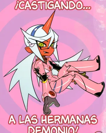 Panty & Stocking with Garterbelt xxx, Kneesocks Demon xxx, Panty Anarchy xxx, Scanty Demon xxx, Stocking Anarchy xxx, Oshioki! Demon Sisters (Panty & Stocking with Garterbelt), pagina 1