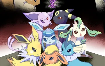Pokemon | Pocket Monsters xxx, Eevee xxx, Espeon xxx, Flareon xxx, Glaceon xxx, Jolteon xxx, Leafeon xxx, Umbreon xxx, Vaporeon xxx, Taika no Utage (Pokémon), pagina 1