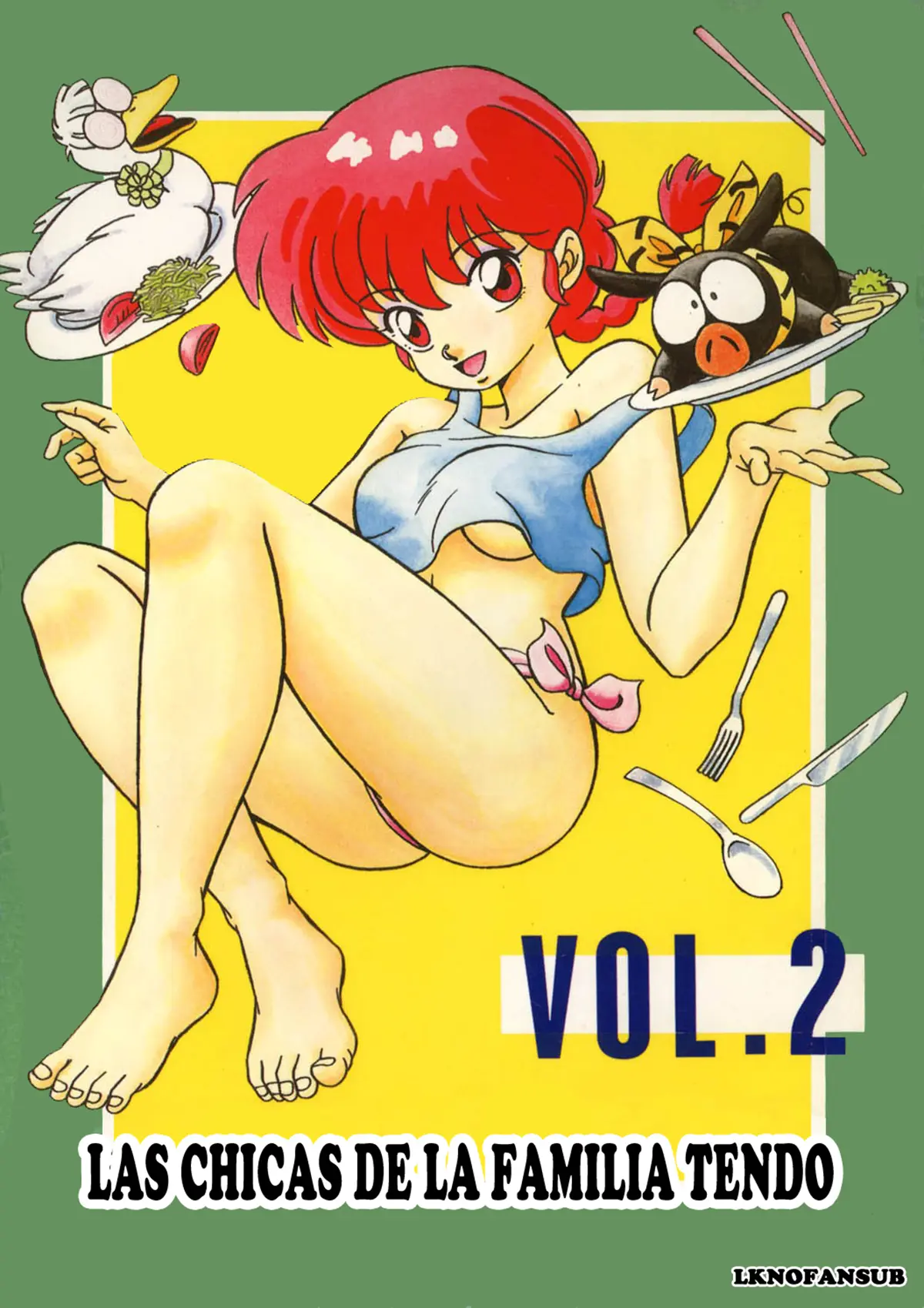 Ranma 1/2 xxx, Akane Tendo xxx, Ranma Saotome xxx, Ryoga Hibiki xxx, Shampoo xxx, Tendou-ke no Musume-tachi Vol. 2 (Ranma 1/2), pagina 1