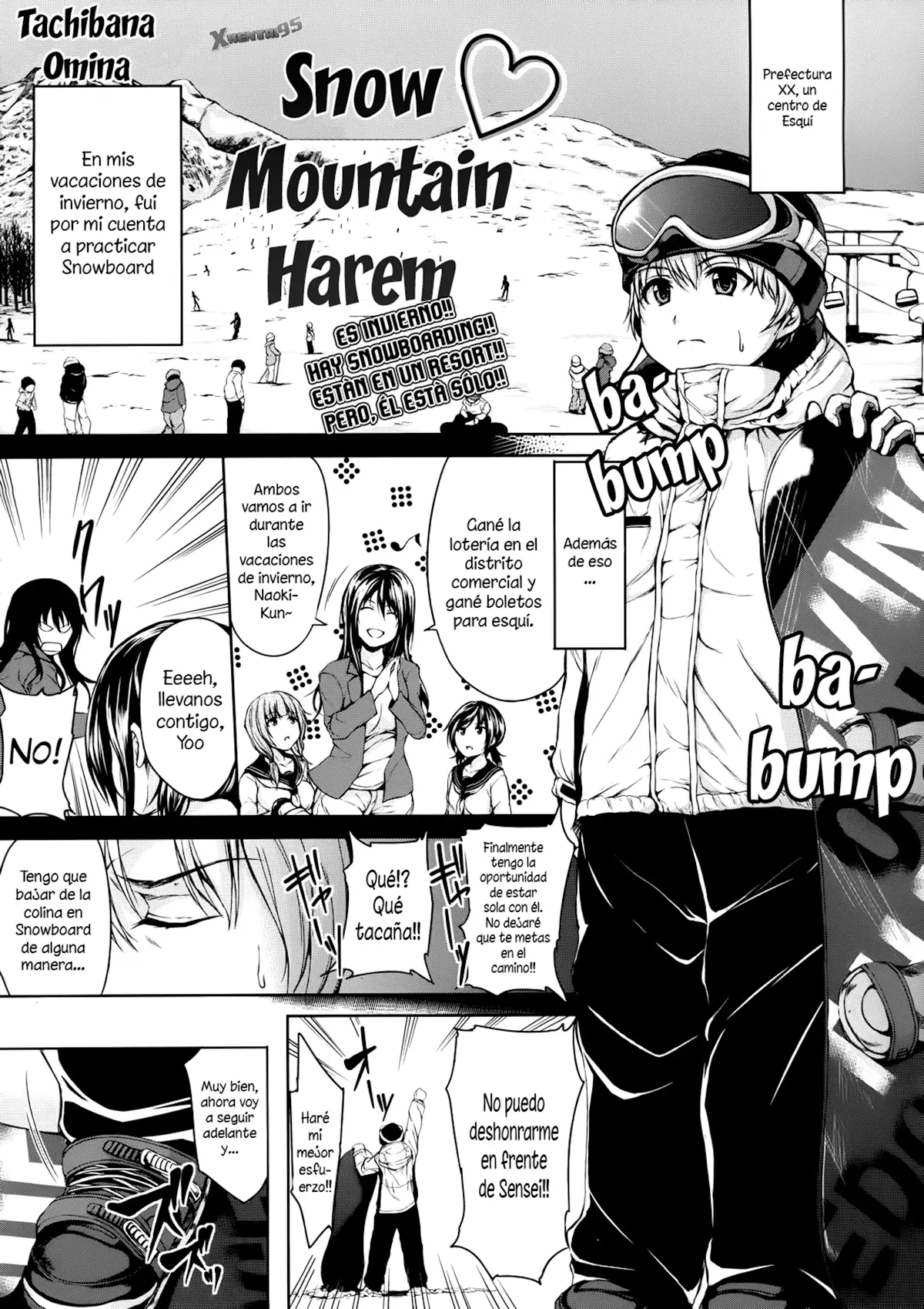 Revistas xxx, COMIC MUJIN xxx, Yukiyama ♥ Harem (COMIC MUJIN 2013-01), pagina 1