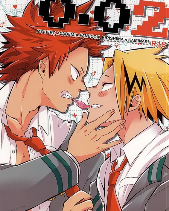 My Hero Academia | Boku No Hero Academia xxx, Denki Kaminari xxx, Eijirou Kirishima xxx, 0.02 (Boku no Hero Academia), pagina 1
