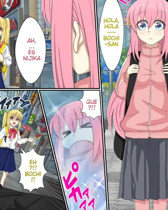 Bocchi the Rock! xxx, Hitori Gotou xxx, Anime Chara to Seckle Dekiru Appli »Bocchi-chan shokan Hen» (Bocchi the Rock!), pagina 1