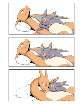Pokemon | Pocket Monsters xxx, Charizard xxx, Umbreon xxx, Charizard x Umbreon (Pokémon), pagina 1
