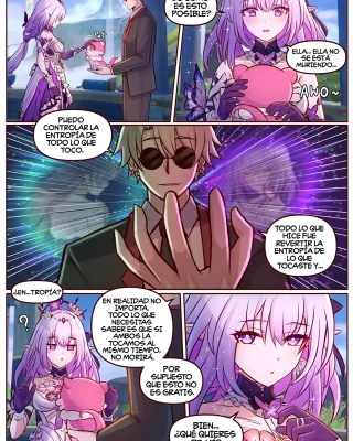 Doujinshi en español de Castorice, Skott de Honkai: Star Rail