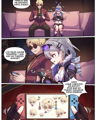 Doujinshi en español de Silver Wolf, Skott de Honkai: Star Rail